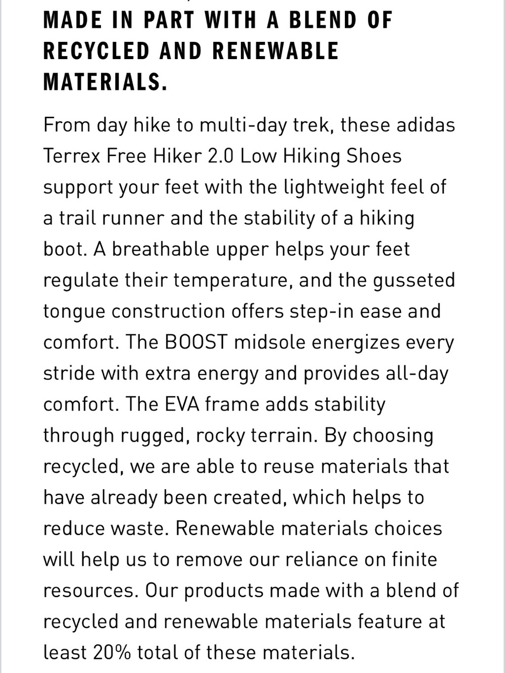 Adidas Terrex Hiking Shoes - Picture 5 of 5